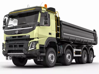 Volvo FMX 2014 Dump Truck 3D model