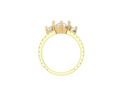 Wedding Ring  3D print model 169