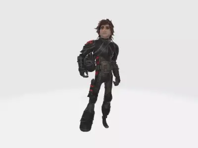How to Train Your Dragon Hiccup Pose 05 3D print model