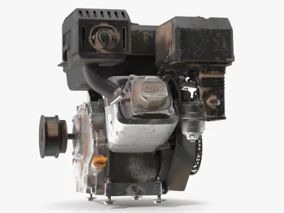  Used 212cc OHV Gas Engine Manual Start 