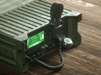 Harby Radio 3D model