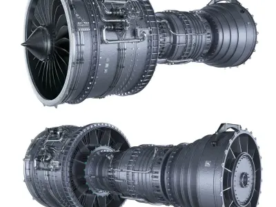 engine jet pack 3D model