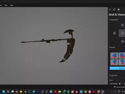 SLICER 3D MODEL Low-poly 3D model