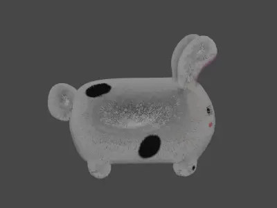 Rabbit bunny Free 3D model