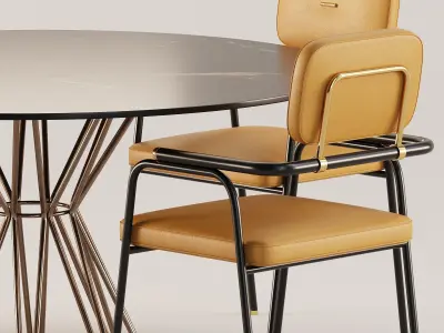 Dining Set 28 3D model