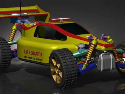 RC CAR Protech Enigma  3D print model