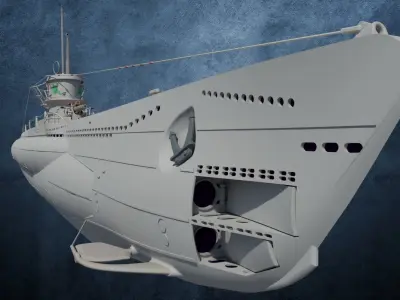 U-Boot TYP VIID 3D model