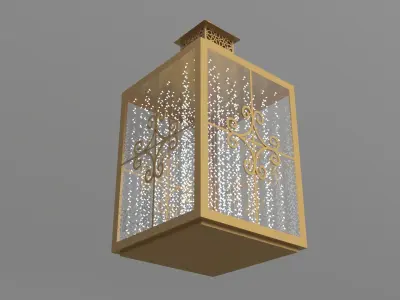 ramadan lantern 3D model get