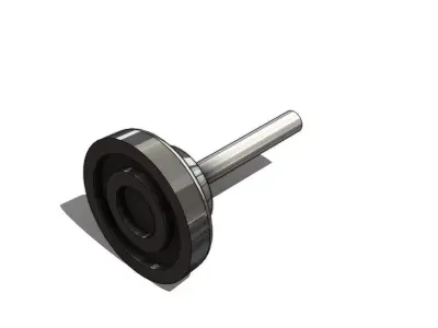 Pe Nivelador ABC Plasticos M8 x 50 Levelling Foot 3D model