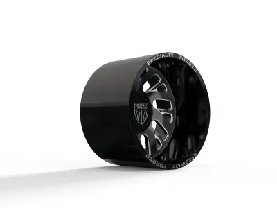 REAR SPECIALITY FORGED D022 WHEEL 3D MODEL 3D model