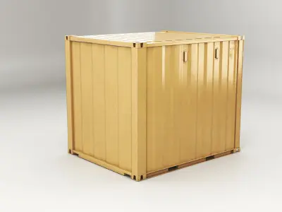  Intermodal Shipping Container 10-foot-long 