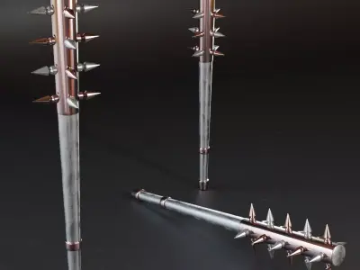 Mk Basemesh Mace 01 Free 3D model