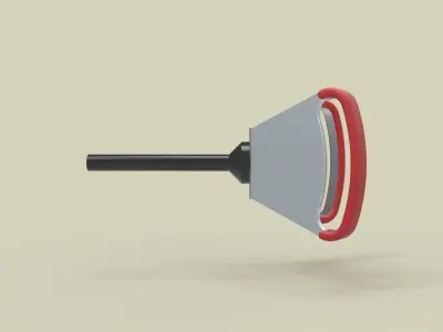 Stearing wheel 5 3D model