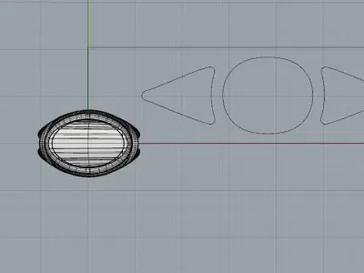 Esercizio Anello Bombato 2  3D model
