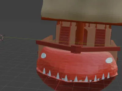 sailing ship Free 3D model