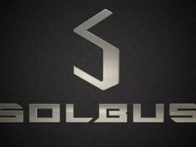 solbus logo 3D model