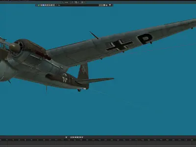 Ju-188 Free 3D model