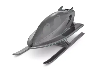 Hydrofoil 3D model 2