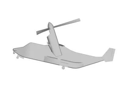 Bell Boeing V-22 Osprey 3D model 2