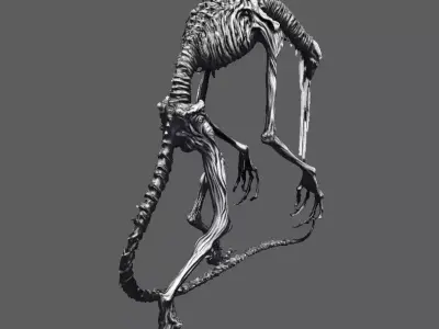 Creature 3D model 5