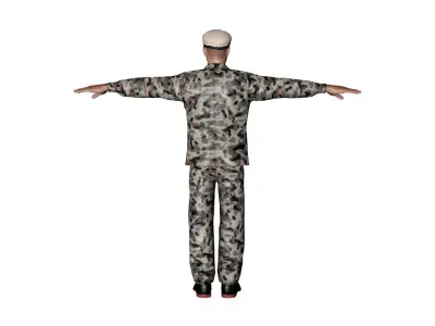 American Warrior 3D model