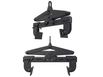 Block Grab - Rail lifting clamp 3D print model