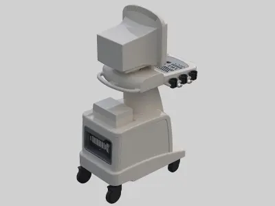 Ultrasonic diagnostic machine 3D model