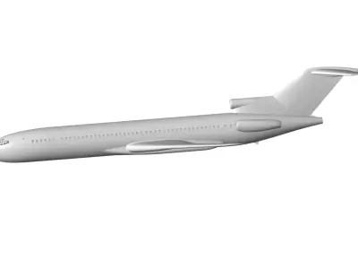 Boeing 727 3D model