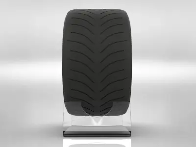 Custom Drift Rims 3D model 3D model