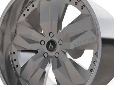 ARTIS KRYSTAL WHEEL 3D MODEL 3D model