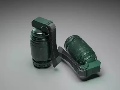 Hand Grenade 3D Model Free 3D model