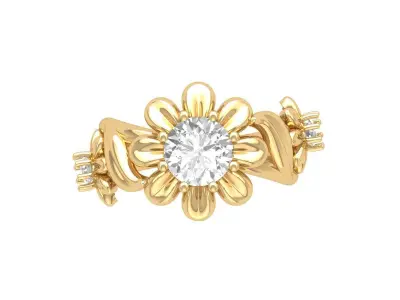 Wedding Ring  3D print model 272