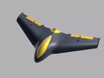 UAV- Unmanned aerial vehicle 3D model