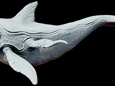 MONSTER FISH Low-poly 3D model
