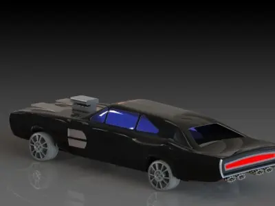 Dodge Charger Free 3D print model