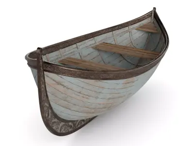 Dinghy 3D model purchase