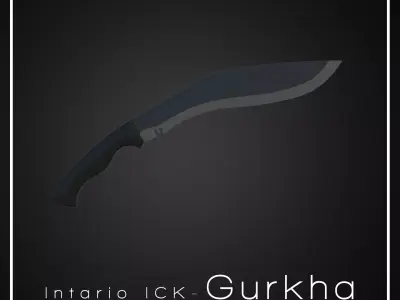 Intario ICK-Gurkha-P3 Low-poly 3D model