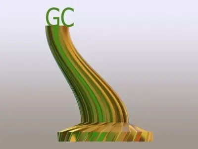 Geared GrabCad Award II Free 3D model