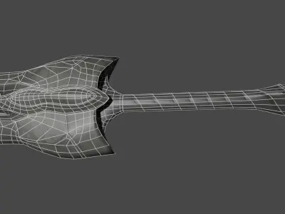 Momon Sword Low-poly 3D model