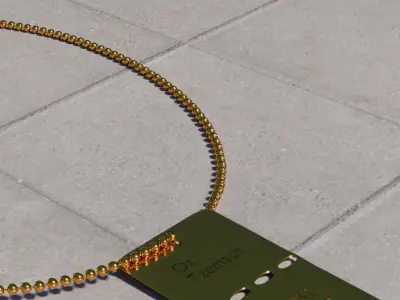 dog tag 3D model purchase