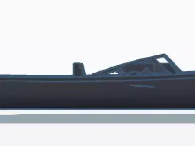 Speed boat  3D print model