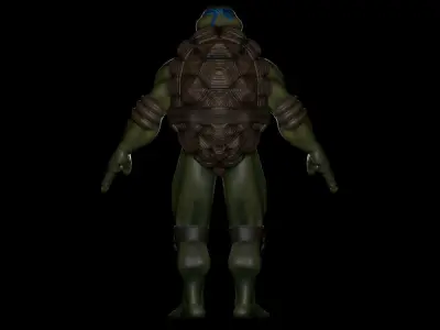 Teenage Mutant Ninja Turtles Leonardo 3D model