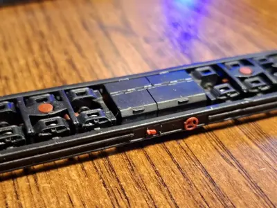 Train Carriage Transporter Tw7 1-87 H0e750mm resin 3D print model