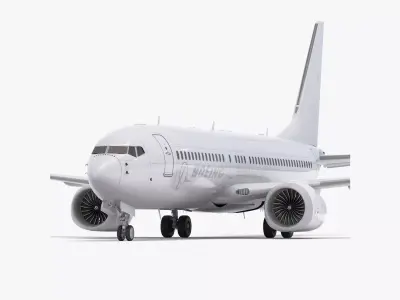 Boeing 737-800 MAX 3D model