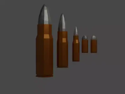 Low Polly ammo pack DRG inspired Low-poly 3D model