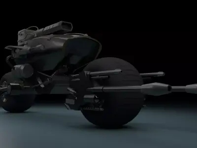 Modified Bat cycle 3D model