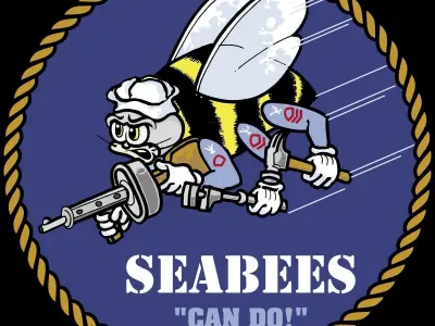 WW2 Navy Seabee- 3d Printable 3D print model