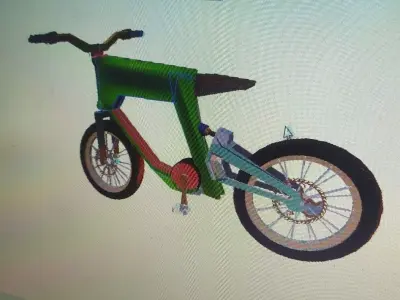 bicycle made 3D model