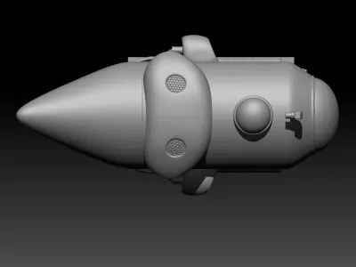 Cyclops Submarine  3D print model