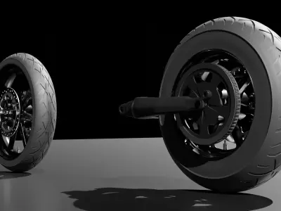 Bike Tyre 3D model